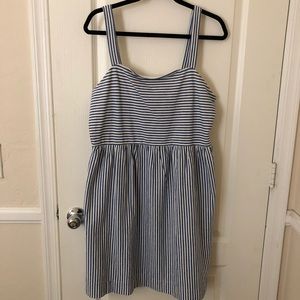 Loft Searsucker Dress